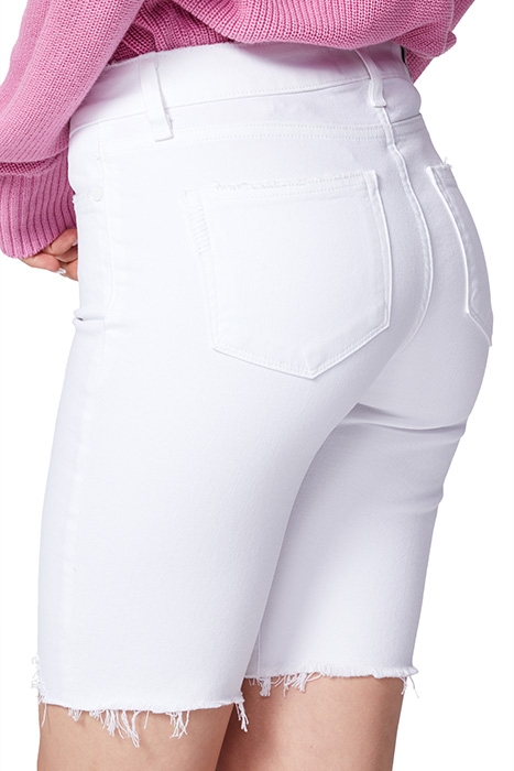 JAX CUT OFF SHORT DOVE WHITE DISTRESSED 5