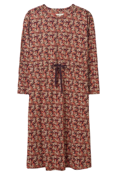 POPPY JERSEY DRESS PLUM MLT 1