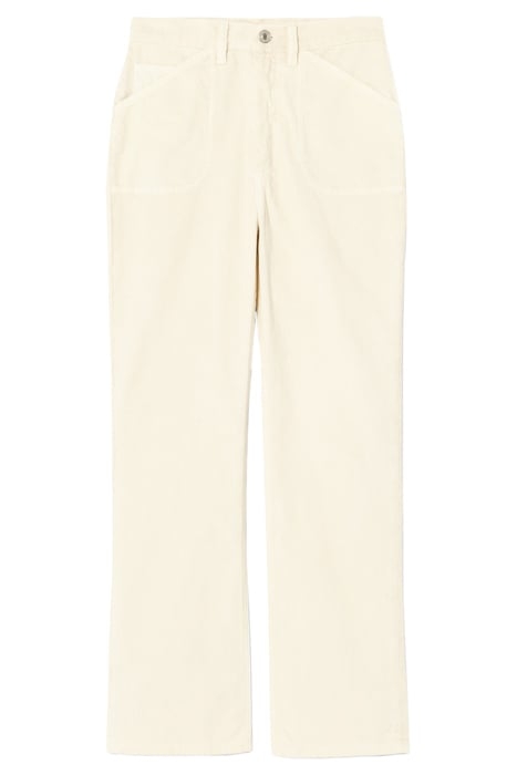 70S POCKET LOOSE FLARE VINTAGE IVORY 1