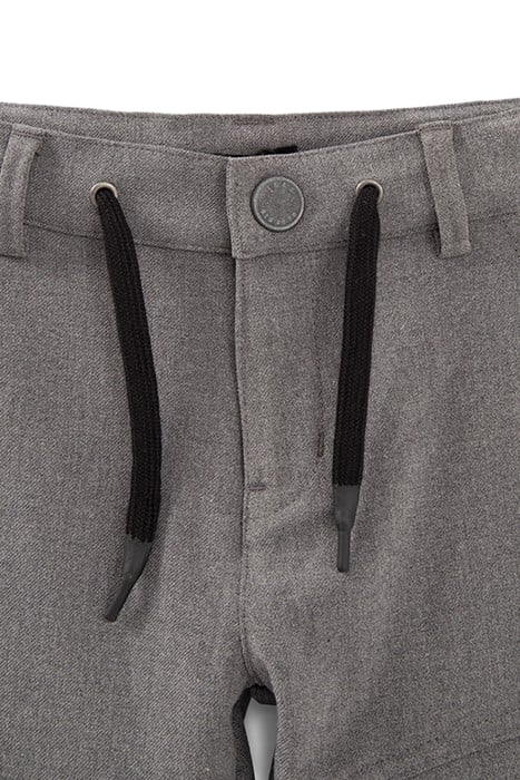 BOYS’ GREY BAGGY TROUSERS WITH COMBAT POCKETS 3