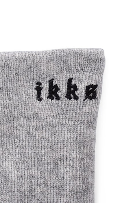 BABY BOYS’ GREY PLAYING CARD EMBROIDERED KNIT SNOOD 4