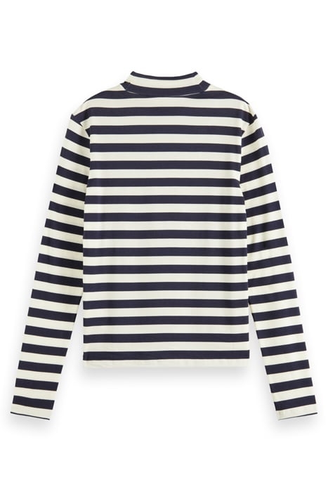 ALL OVER PRINTED LONG SLEEVED T-SHIRT BRETON STRIPE 5