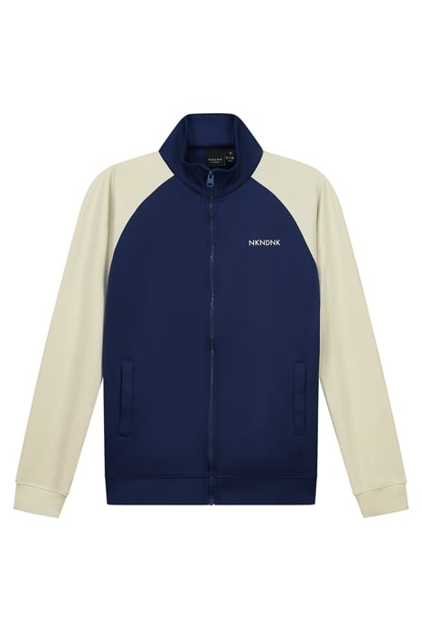 COLORBLOCK TRACKJACKET DARK BLUE 1
