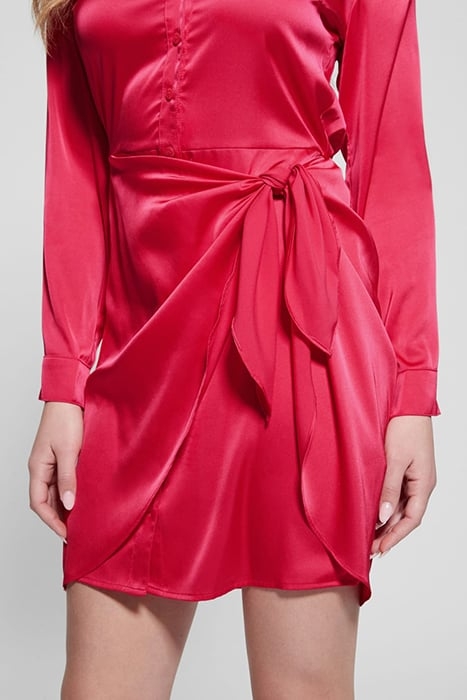 GUESS ECO ES LS ALYA DRESS KARMA PINK 5