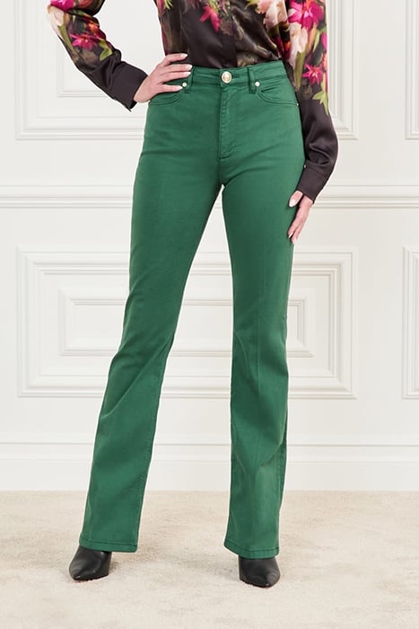 NEW KAYLA DENIM CHASER GREEN 1