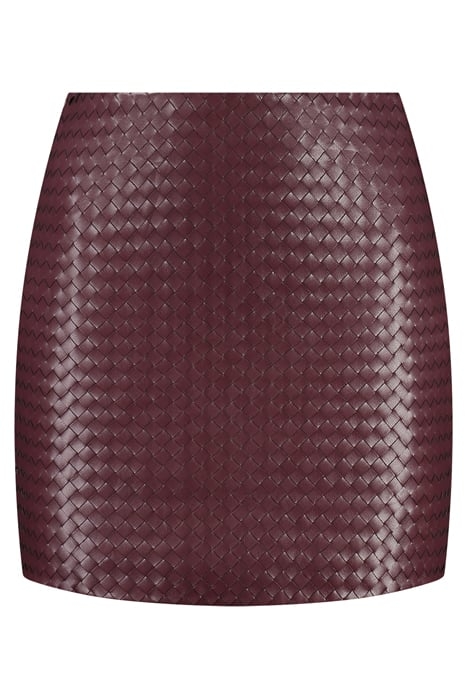 ANGUILLA SKIRT DEEP RED 2