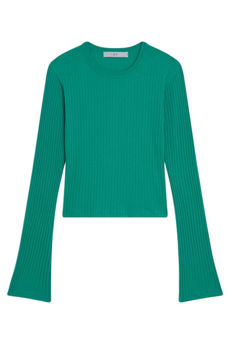 ERSILIA KNITTED SWEATER IN EMERALD 3
