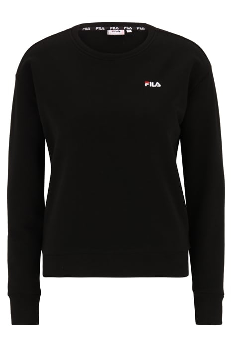 BANTIN SLIGHTLY CROPPED CREW SWEAT BLACK 4