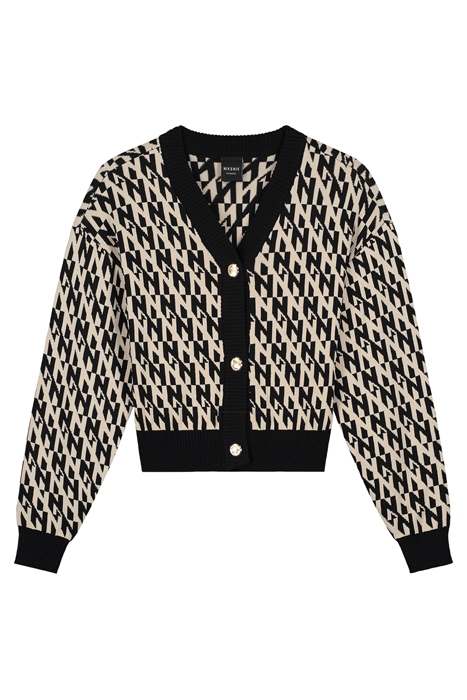 TWIGGY CARDIGAN NUT BEIGE 1