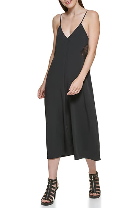 CAMI MIXED MEDIA DRE BLACK by DKNY