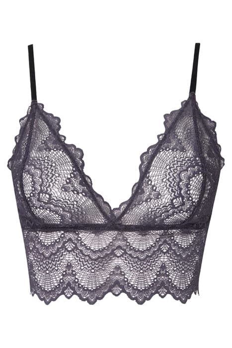 LACE BRALETTE TOP GREY by Understatement