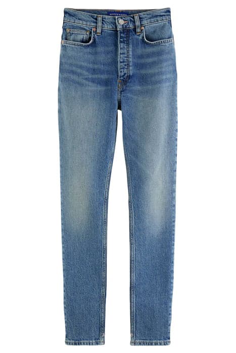 THE LINE HIGH SKINNY JEANS —MYSTERY BLUE by Scotch & Soda