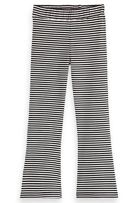 YARN-DYE STRIPED RIB FLARE LEGGING COMBO N by Scotch & Soda