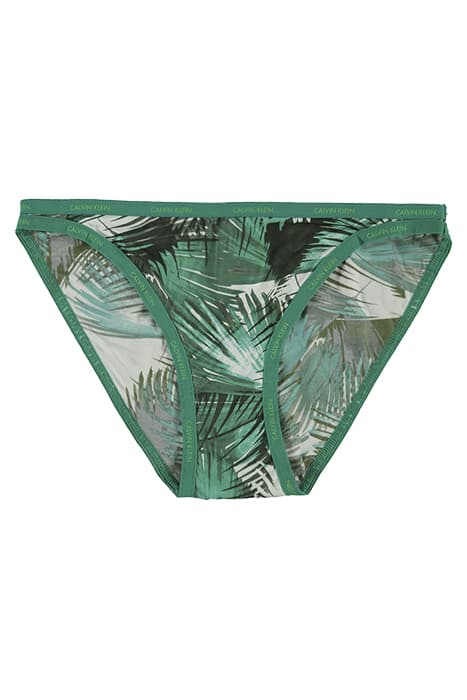 STRING BIKINI, CZP CLASSIC PALM PRINT by Calvin Klein