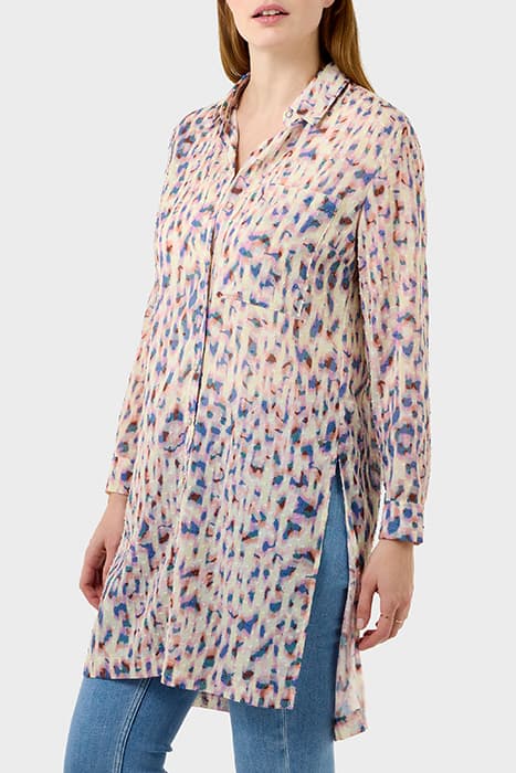 LANGE PRINT BLOUSE CLOUD DANCER by Sandwich