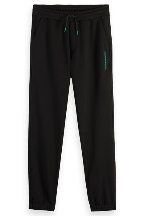 UNISEX SWEATPANTS IN ORGANIC COTTON BLACK by Scotch & Soda