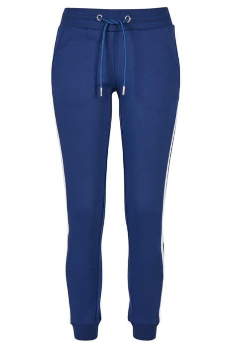 LADIES COLLEGE CONTRAST SWEATPANTS SPACEBLUE/WHITE/BLACK by Urban Classics