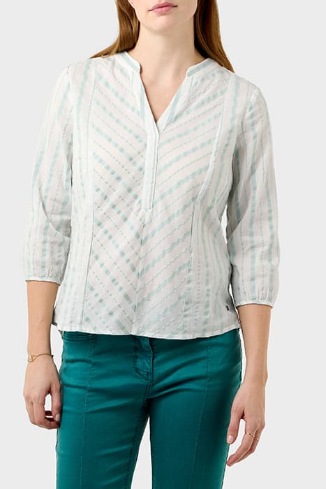 GESTREEPTE BLOUSE ICE MELT by Sandwich