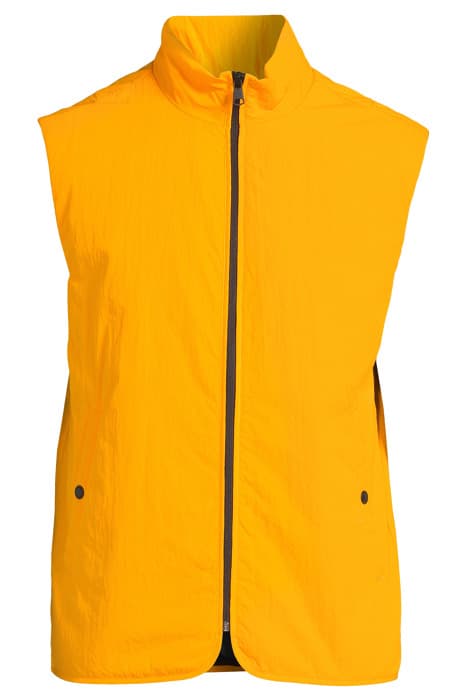 CRINKLE NYLON VEST ORANGE FLASH by Calvin Klein