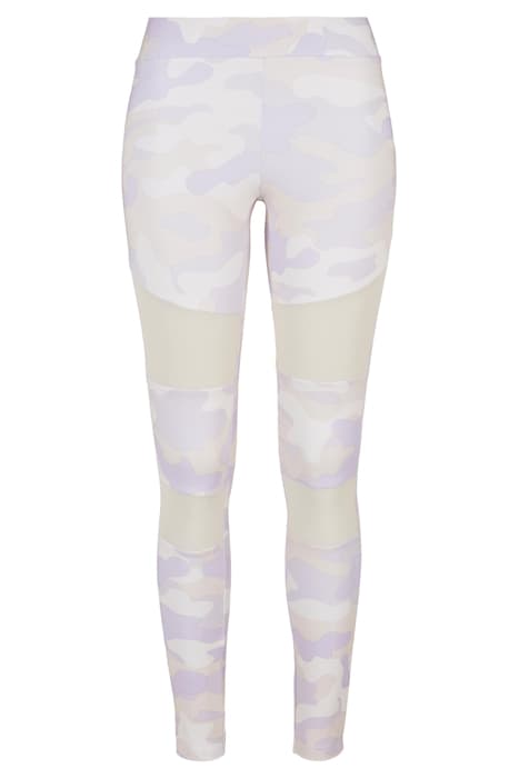 LADIES CAMO TECH MESH LEGGINGS LILACCAMO by Urban Classics