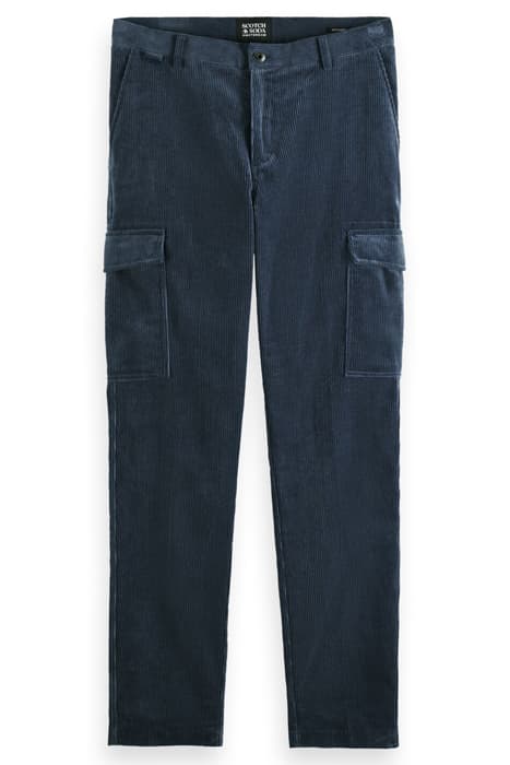 STUART- CORDUROY CARGO PANT STEEL by Scotch & Soda