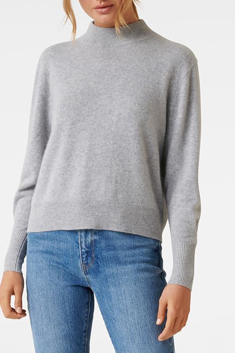 SASHA CASHMERE JUMPER ICED GREY by Forever New