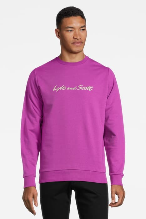 SCRIPT SWEATSHIRT LOVECRAFT by Lyle & Scott