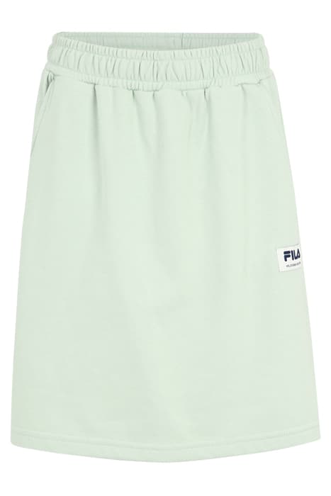 TAGMERSHEIM TOWELLING KNIT TRACK SKIRT SILT GREEN by FILA