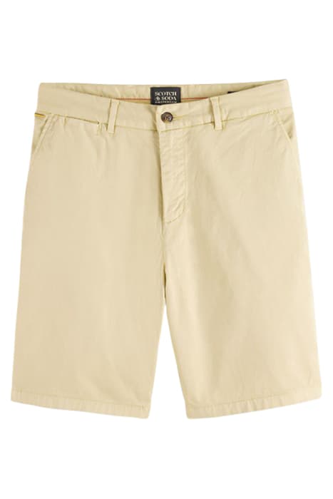 STUART - GARMENT DYE PIMA COTTON SHORT SAND by Scotch & Soda