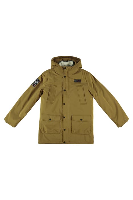 EO/ 3 IN 1 PARKA VINTAGE BRASS by Tommy Hilfiger