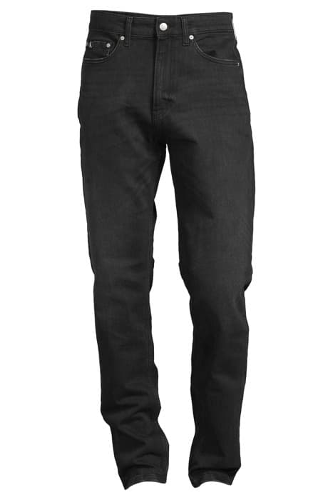 EO/ REGULAR TAPER DENIM BLACK by Calvin Klein