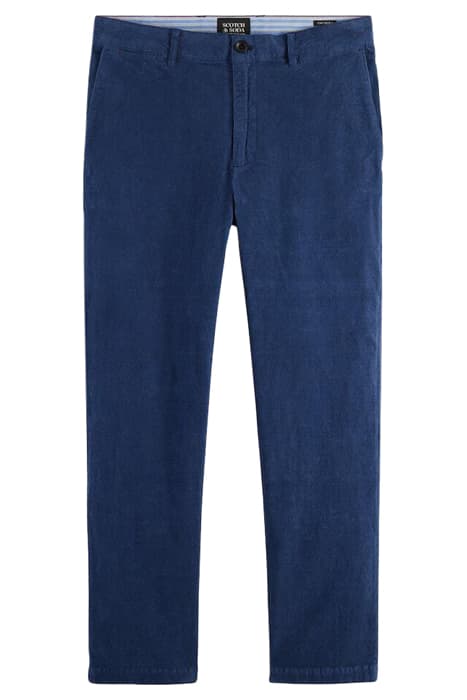 THE DRIFT - REGULAR TAPERED-FIT FINE CORDUROY CHINO MARINE by Scotch & Soda