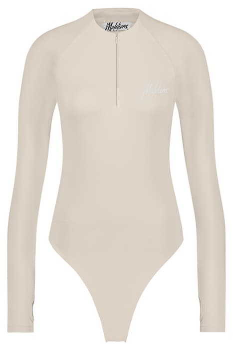 MALELIONS WOMEN LIN BODYSUIT TAUPE by Malelions