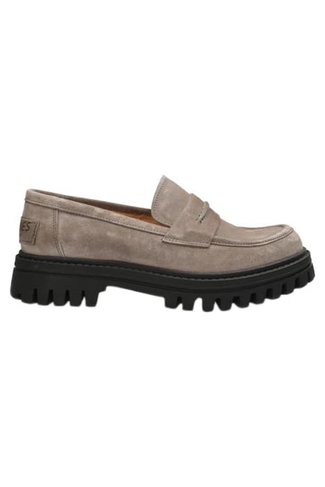 SHS1496 LOAFER SUEDE TAUPE by Shabbies Amsterdam