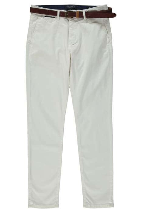 ZALANDO MOTT - CLASSIC SLIM FIT CHINO WITH BELT (NEW) DENIM  by Scotch & Soda