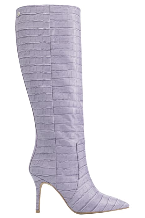 CROCO HIGH BOOTS LILAC by NIKKIE