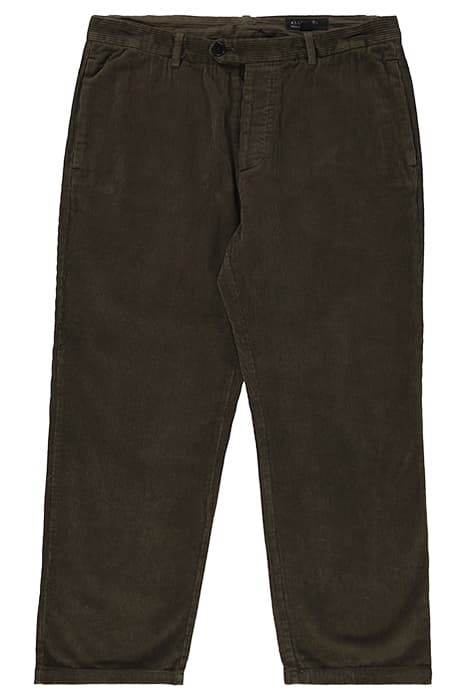 BROOK TROUSER PEAT KHAKI GREEN by AllSaints