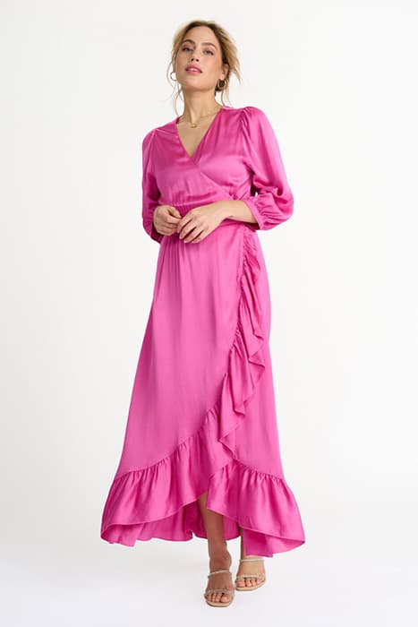 DRESS - PINK LOVE SATIN by POM Amsterdam