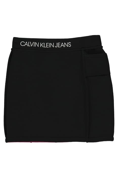 REVERSIBLE MINI SKIR CK BLACK by Calvin Klein