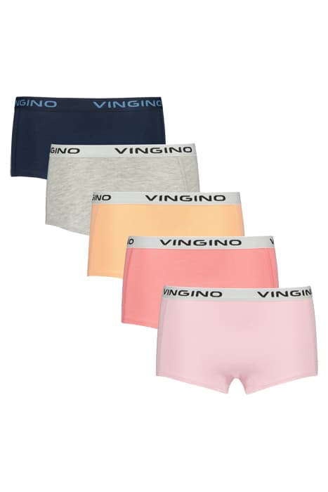 BOXER (5-PACK) MULTICOLOR PINK by Vingino