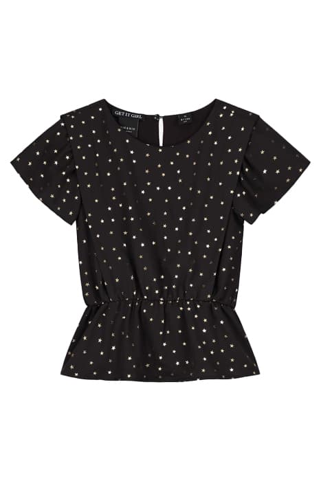 WINONA TOP BLACK/GOLD by NIK & NIK