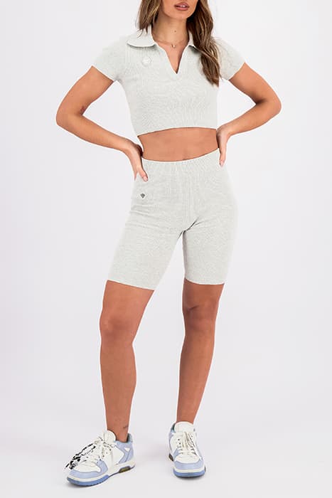 TROPHY CYCLESHORTS LIGHT GREY by Black Bananas