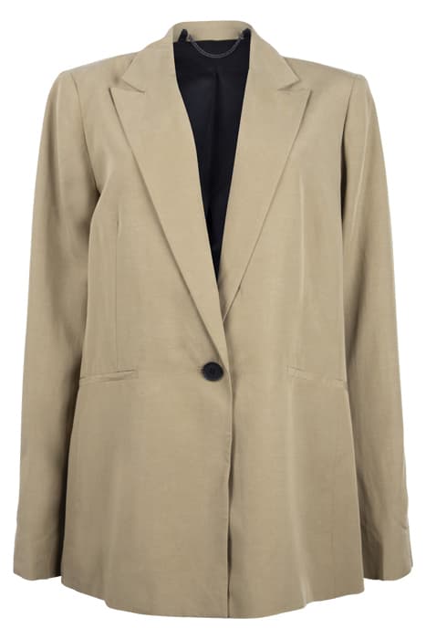 YOLANDA LYN BLAZER LIGHT KHAKI BROWN by AllSaints