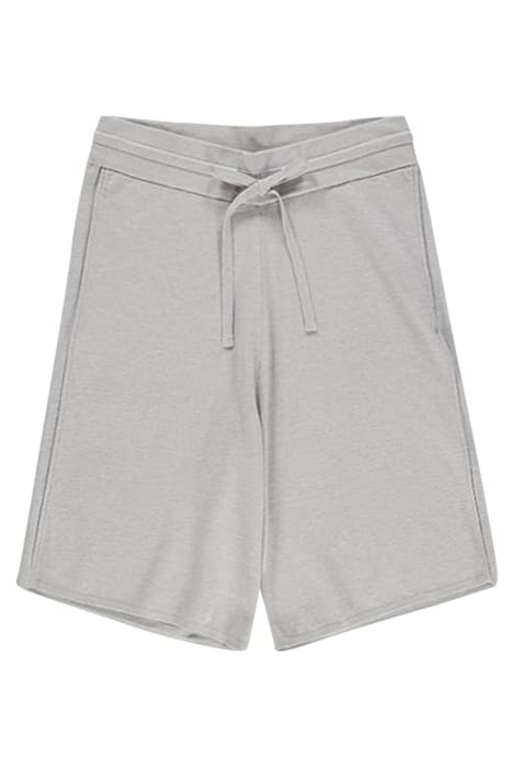 SHORTS AUS VISKOSE-STRETCH OYSTER by Luisa Cerano