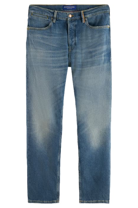 THE DROP REGULAR TAPERED JEANS — BLUE LINES by Scotch & Soda