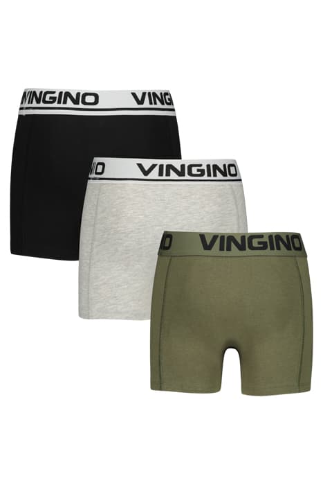 BOXER (3-PACK) GREY MELEE by Vingino