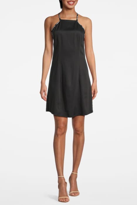 EO/ REPEAT LOGO DRES PVH BLACK by Calvin Klein