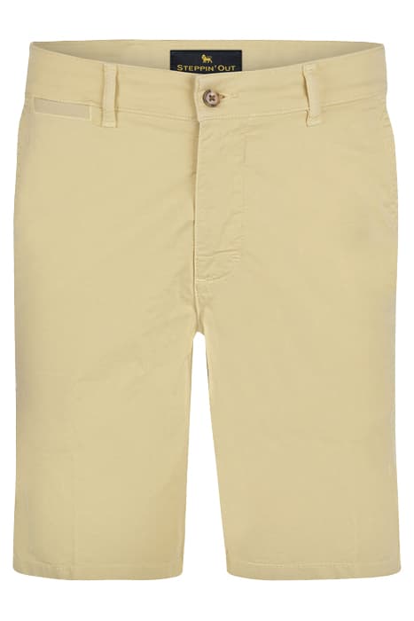 BOSTON CHINO SHORT YELLOW by Steppin' Out