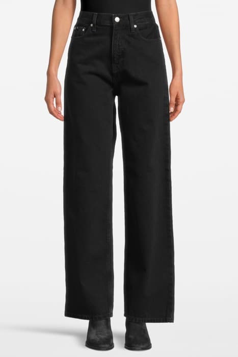 HR RELAXED DENIM BLACK by Calvin Klein