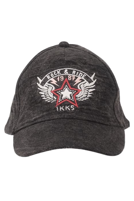 GIRLS’ GREY WINGED STAR IMAGE CAP by IKKS